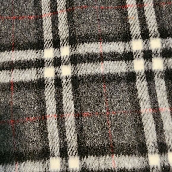 1 Clique Womens Gray and Black Plaid Flannel Shacket Size 3X - Picture 3 of 11